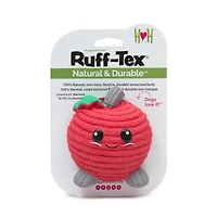 HuggleHounds - Dog Toy - Apple Ruff-Tex