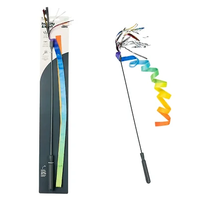 Huxley & Kent - Cat Toy - Rainbow Cat Wand