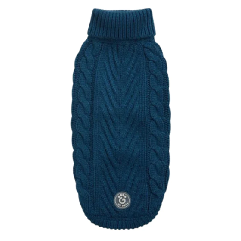 GF Pet - Chalet Dog Sweater - Dark Teal