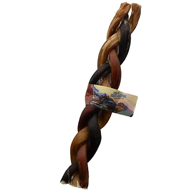 Dog Chew - All Natural Single Ingredient Treat - Mega Bully Braid