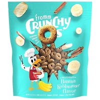 - Crunchy Os® Dog Treats - Low Calorie Crunchy Snack for Training & Fun - Banana Kablammas™ Flavor