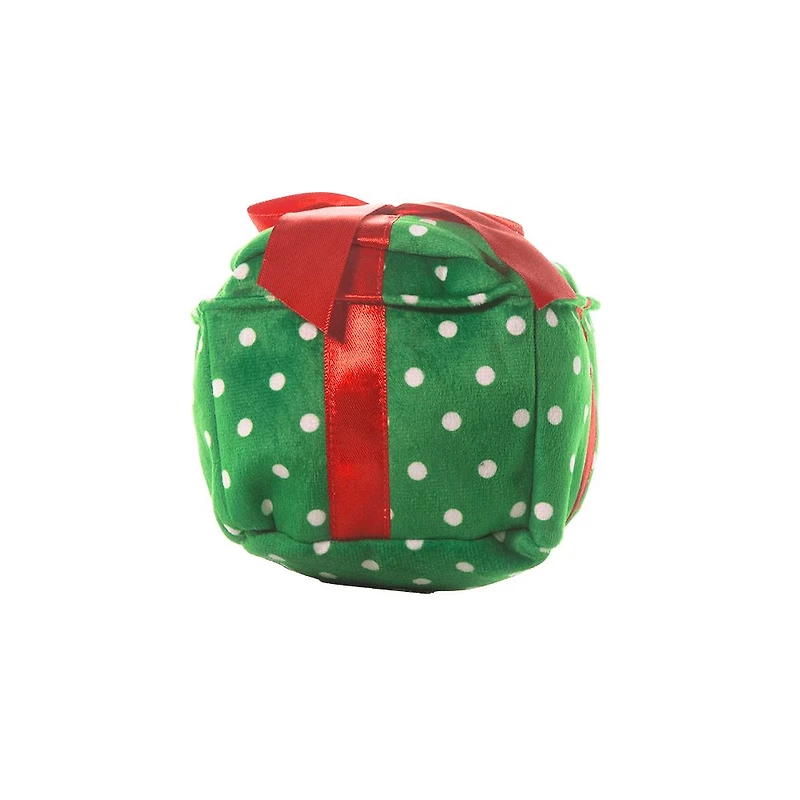 Patchwork Pet - Pricklet Plush Dog Toy - Soft & Interactive with Hidden Rubber Ball - Christmas Present