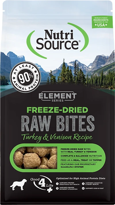 NutriSource - Freeze Dried Dog Food - Turkey & Venison