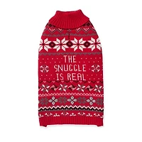 Hotel Doggy - Pet Sweater - Funny Christmas Sweater - The Snuggle is Real