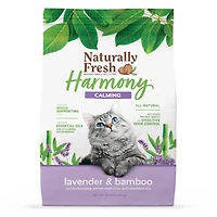 Naturally Fresh - Clumping Walnut Shell Cat Litter - Calming Harmony™ Lavender & Bamboo Formula