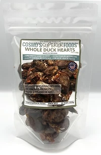 Cosmo's Superior Foods - Dog Treat - Duck Hearts