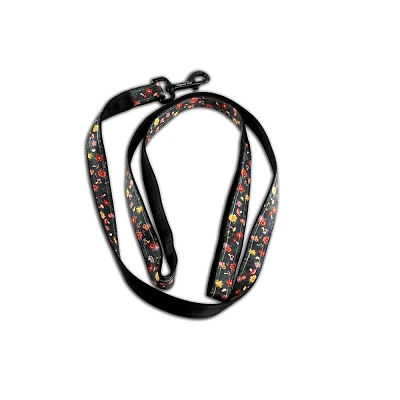Ohio Made - Nylon Dog Leash - Floral Mushroom