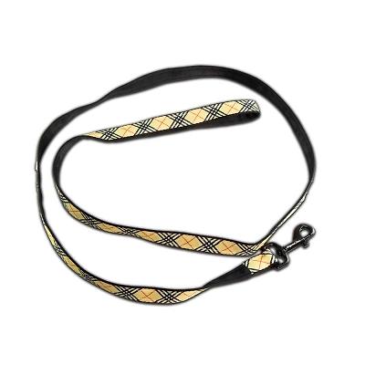 Ohio Made - Nylon Dog Leash - London Plaid