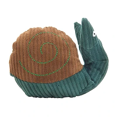 Patchwork Pet - Plush Dog Toy - Snail