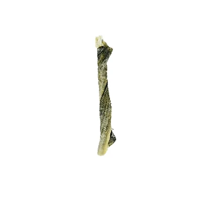 Hundred Ton Fishery - Natural Cod Skin Twist Dog & Cat Chew - High Protein & Omega Rich - Supports Dental Health & Digestion