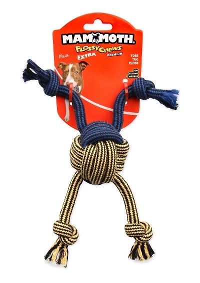 - Dog Toy - Extra Monkey Fists with 4 Ropes