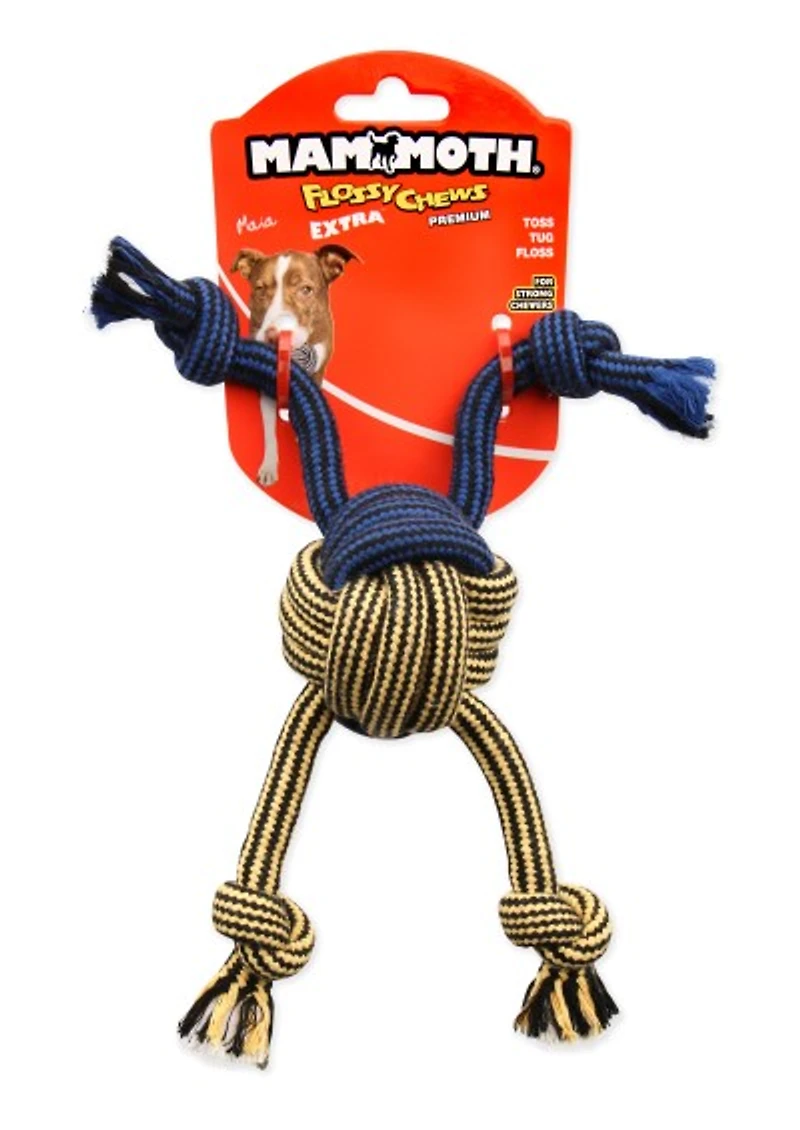 - Dog Toy - Extra Monkey Fists with 4 Ropes