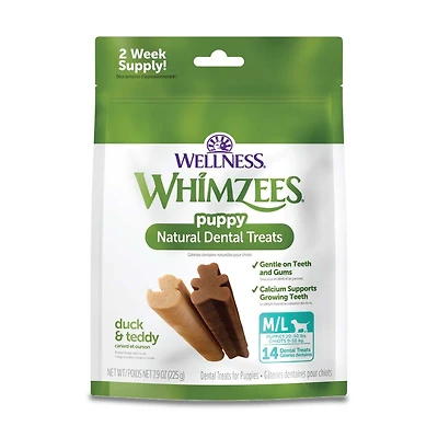 WHIMZEES - Natural Grain Free Dog Dental Treat - Puppy