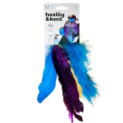 Huxley & Kent - Purple Fishy Feather Teaser Wand Refill