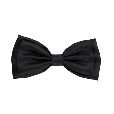 Huxley & Kent - Bow Tie - Black Satin