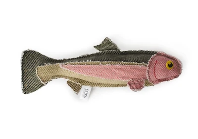 Fetch Pet - Plush Dog Toy - Canvas Rainbow Trout