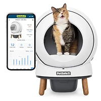 PetSafe - ScoopFree® SmartSpin™ Self Cleaning Cat Litter Box - Automatic Odor Control,  App Monitoring & Multi Cat Friendly