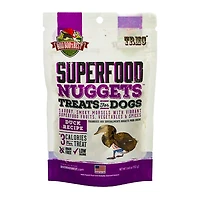 Real Meat - SuperFood Nuggets Dog Treats - Grain Free Duck Recipe