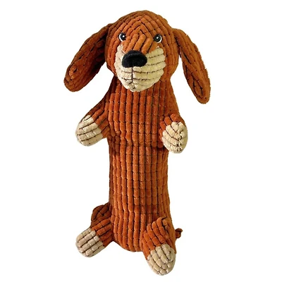 Patchwork Pet - The Weens Plush Dog Toy – Soft & Long Lasting with Squeaker & Crinkle Ears – Meerkat Pro