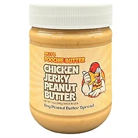 Poochie Butter - All Natural Chicken Jerky Peanut Butter for Dogs – Limited Ingredients & Preservative Free