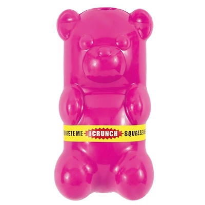 Ruff Dawg - Durable Retrieving Dog Toy - Tough & Bouncy with Crunchy Sound - GummyBear Crunch