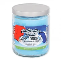 Specialty Pet - 13oz Candle - Pet Odor Exterminator with Enzymes - Clothesline Fresh® Scent
