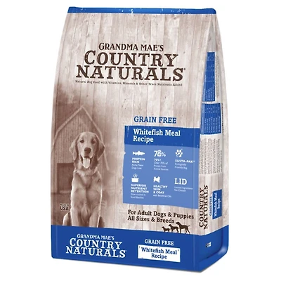 Country Naturals - Dog Food - Grain Free Whitefish