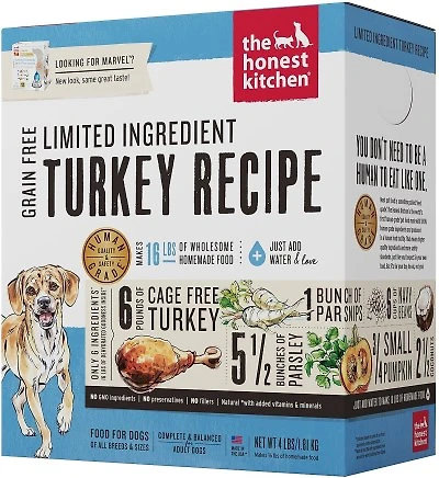 Honest Kitchen - Dog Food - Limited Ingredient Turkey