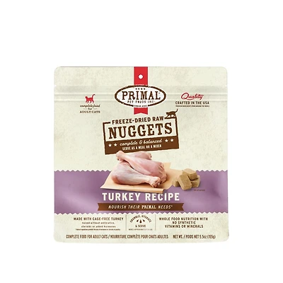 Primal - Freeze Dried Cat Food Nuggets - Raw & Natural Nutrition