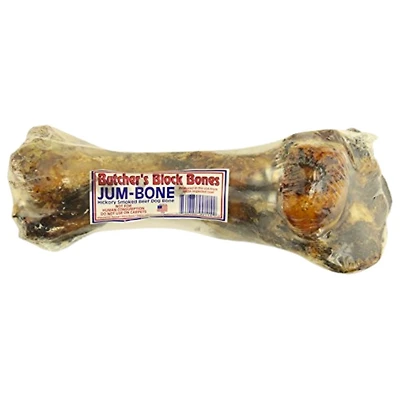 Butcher's Block Bones - Dog Chew – Single Ingredient Hickory Smoked Beef Humerus Bone – Jumbone