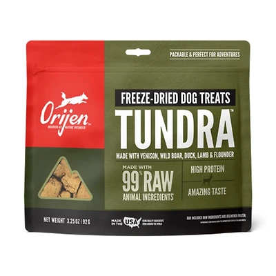 Orijen - Freeze Dried Dog Treat - High Protein Training Reward - Tundra Recipe