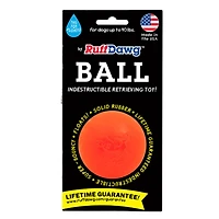 Ruff Dawg - Indestructible Dog Toy - Heavy Duty Rubber & Super Bouncy Ball for Tough Play