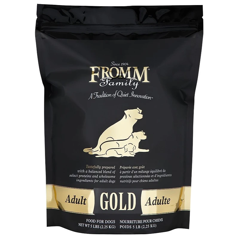 Fromm - Adult Dry Dog Food - Supports Digestion, Lean Muscle & Complete Nutrition - 5 lbs Bag