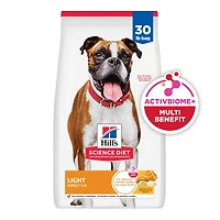 Science Diet - Light Adult Dry Dog Food For Healthy Weight Management – Chicken,  Barley & Rice Recipe – Supports Lean Muscle