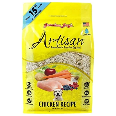 Grandma Lucy's - Artisan Freeze Dried Fresh Dog Food - Grain Free All Natural Ingredients