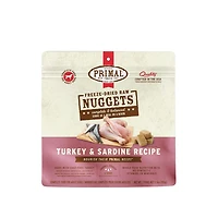- Freeze Dried Dog Food Nuggets - Raw & Natural Nutrition - Turkey & Sardine Recipe