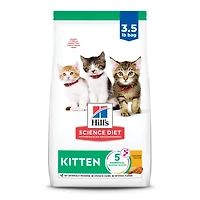 Science Diet - Kitten Dry Cat Food for Healthy Growth & Development – Chicken Recipe