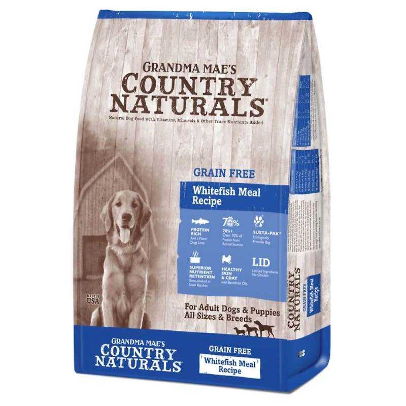 - Dog Food - Grain Free Whitefish