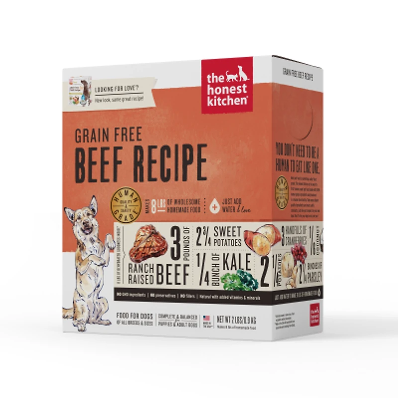 - Dog Food - Grain Free Beef