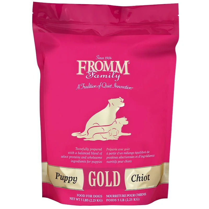 Fromm - Puppy Dry Dog Food - Supports Growth, Digestion & Lean Muscle - 5 lbs Bag