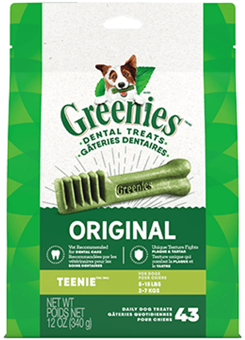 Greenies - Dental Dog Treats - Teenie