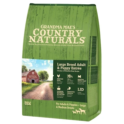 Country Naturals - Dog Food - Large Breed with Chicken & Whitefish
