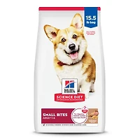Science Diet - Adult Dry Dog Food Small Bites – Lamb & Brown Rice Recipe – Supports Skin & Digestive Health