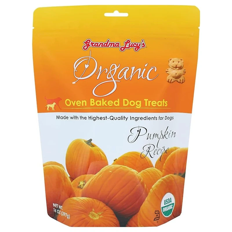 Grandma Lucy's - Organic Oven Baked Dog Treats - All Natural Human Quality Ingredients