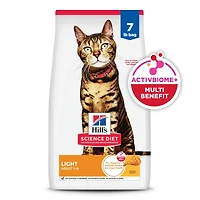 Science Diet - Light Adult Dry Cat Food For Healthy Weight Management – Chicken Recipe