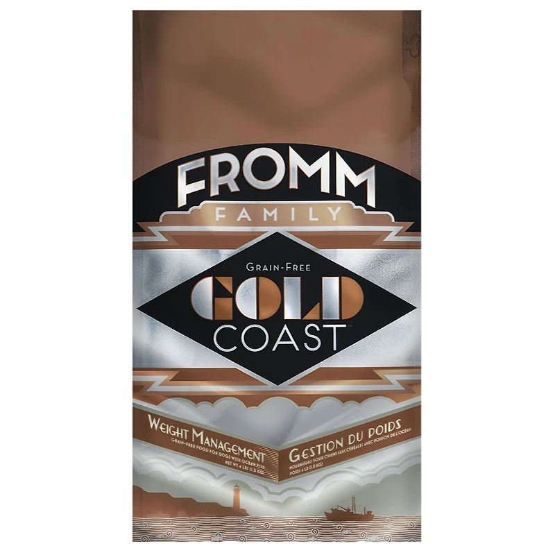 Fromm - Coast Grain Free Weight Management Dry Dog Food - Supports Healthy Weight, Digestion & Lean Muscle - 4 lbs Bag