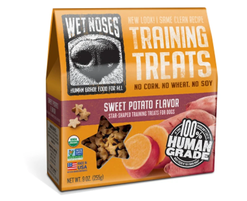 Wet Noses - Dog Training Treats - Sweet Potato Stars