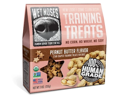 Wet Noses - Dog Training Treats - Peanut Butter Stars