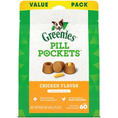 Pill Pockets Dog Treats - Easy Capsule Medication Hiding Pouch