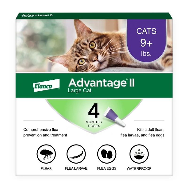 Elanco - Flea Prevention - For Cats Over 9 lbs